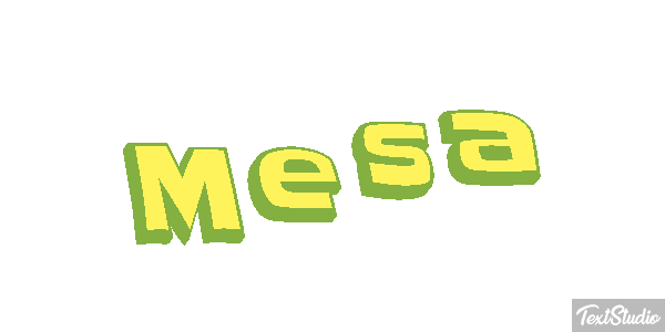 Mesa Efekt tekstowy