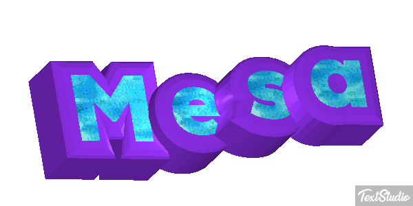 Mesa Efekt tekstowy