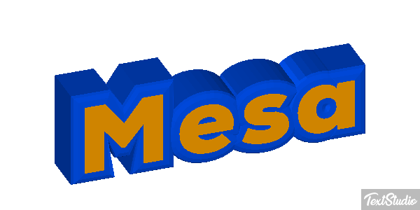 Mesa Efekt tekstowy