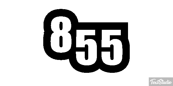 855 Texteffekt