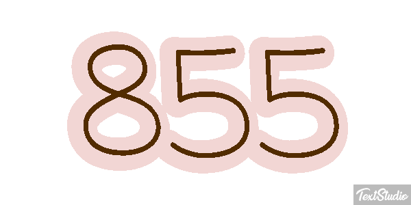 855 Texteffekt