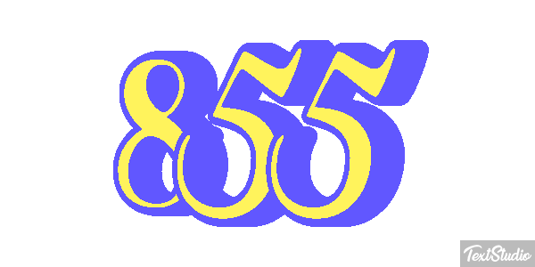 855 Texteffekt