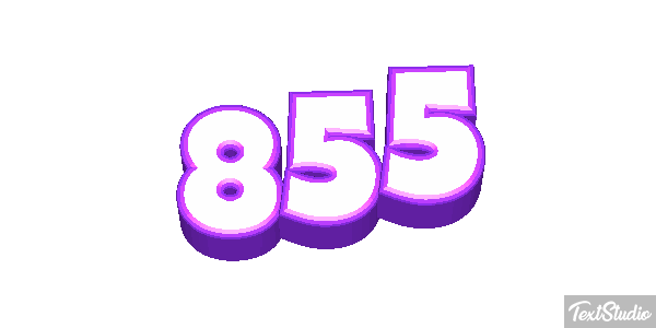 855 Texteffekt
