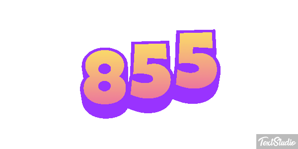855 Texteffekt