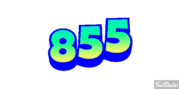 855 Texteffekt