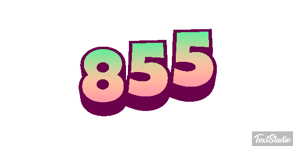 855 Texteffekt