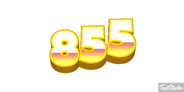 855 Texteffekt