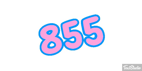 855 Texteffekt