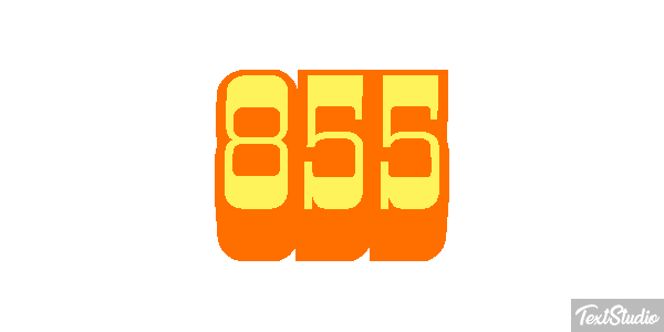 855 Texteffekt