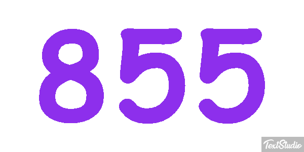 855 Texteffekt