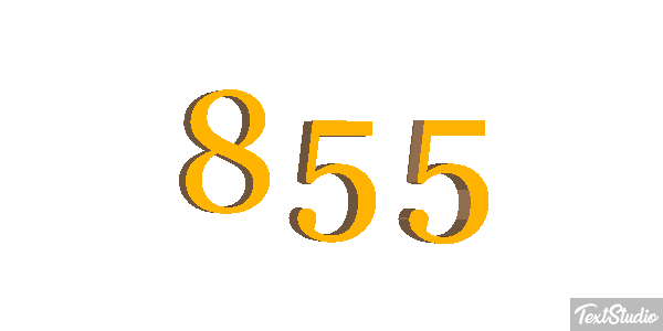 855 Texteffekt