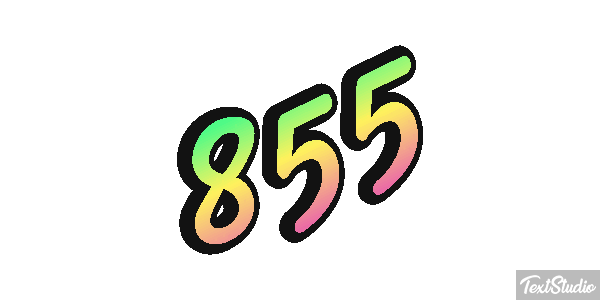 855 Texteffekt