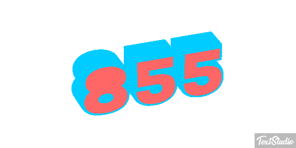 855 Texteffekt
