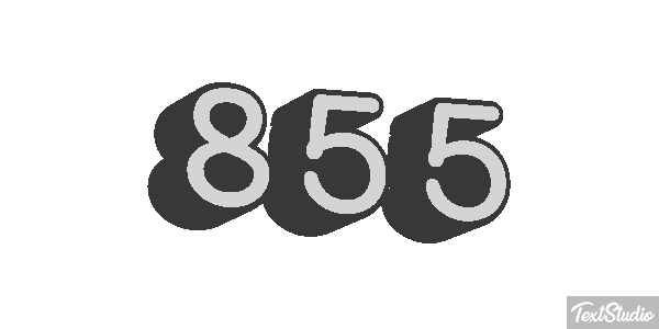 855 Texteffekt