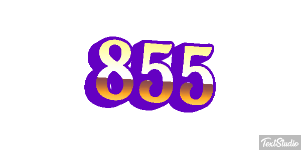 855 Texteffekt