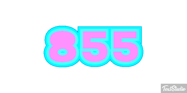 855 Texteffekt