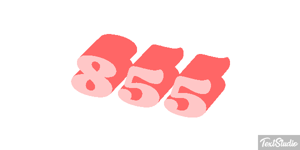 855 Texteffekt