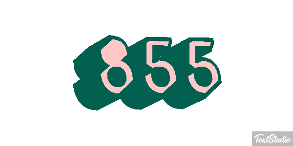 855 Texteffekt