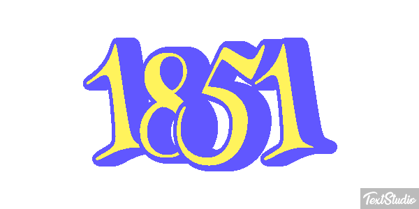 1851 Texteffekt