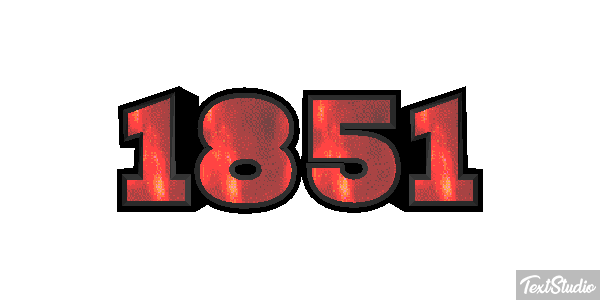 1851 Texteffekt