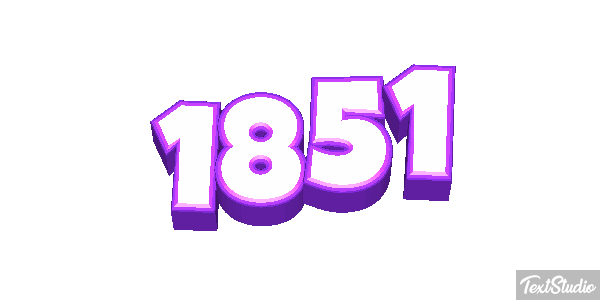 1851 Texteffekt