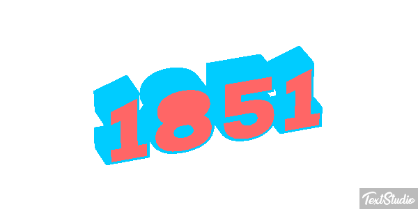 1851 Texteffekt