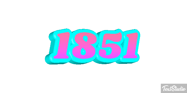 1851 Texteffekt