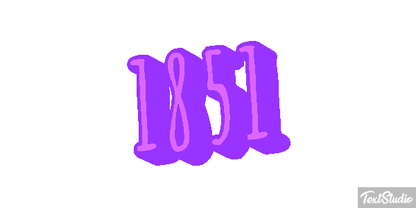 1851 Texteffekt