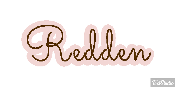 Redden Texteffekt