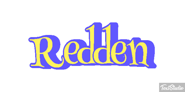 Redden Texteffekt