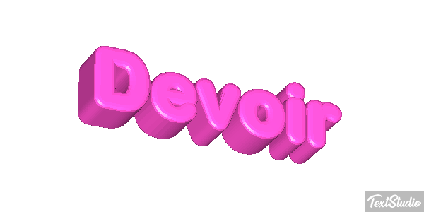 Devoir Effet de texte
