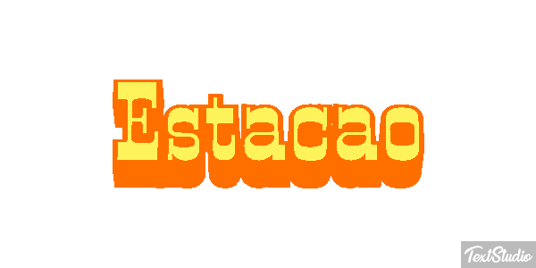 Estação Текстовый эффект