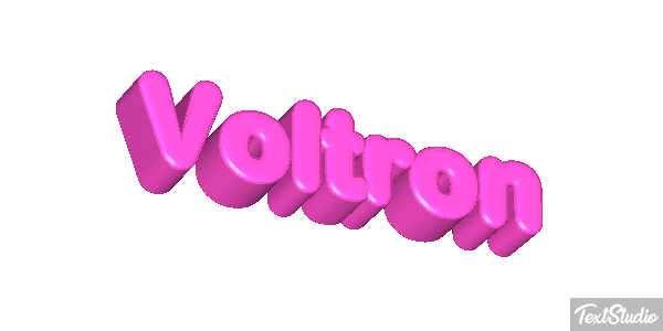 Voltron テキスト効果