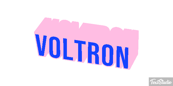 Voltron テキスト効果