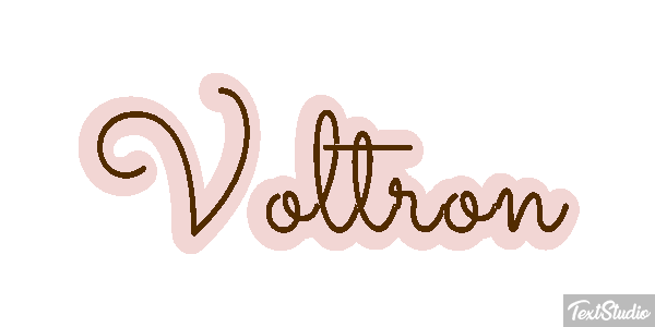 Voltron テキスト効果