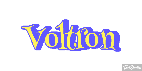 Voltron テキスト効果