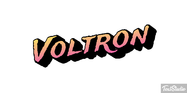 Voltron テキスト効果