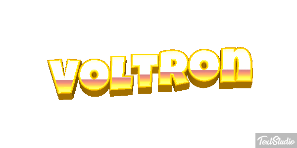 Voltron テキスト効果