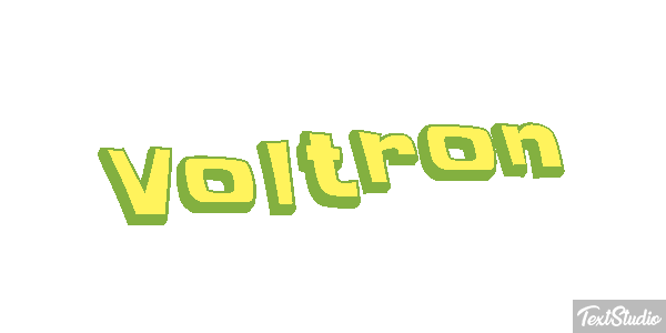 Voltron テキスト効果
