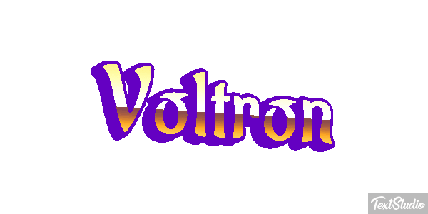 Voltron テキスト効果