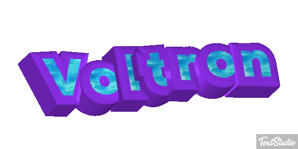 Voltron テキスト効果