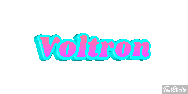 Voltron テキスト効果