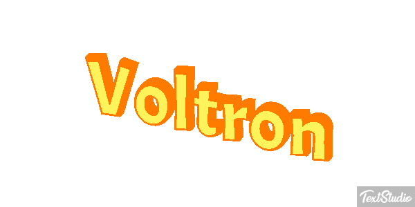 Voltron テキスト効果