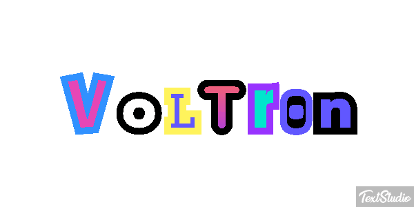 Voltron テキスト効果