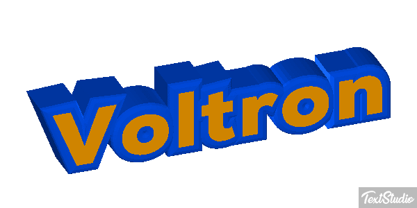 Voltron テキスト効果
