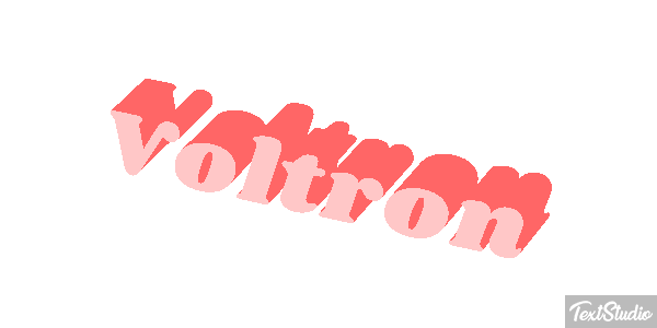 Voltron テキスト効果