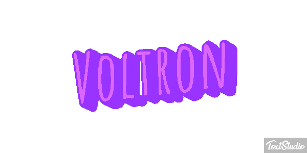 Voltron テキスト効果