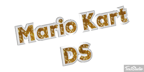 Mario Kart DS テキスト効果
