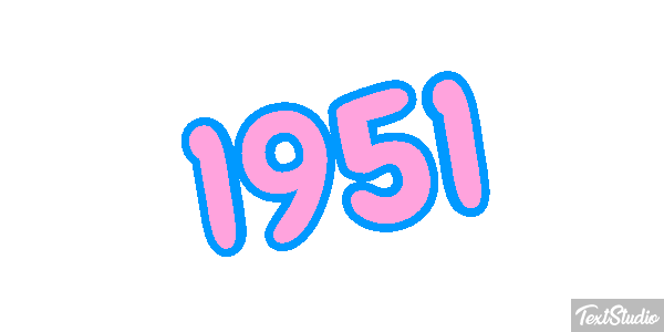 1951 Efeito do texto