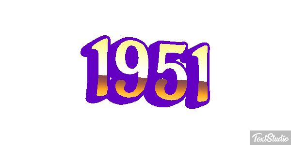1951 Efeito do texto